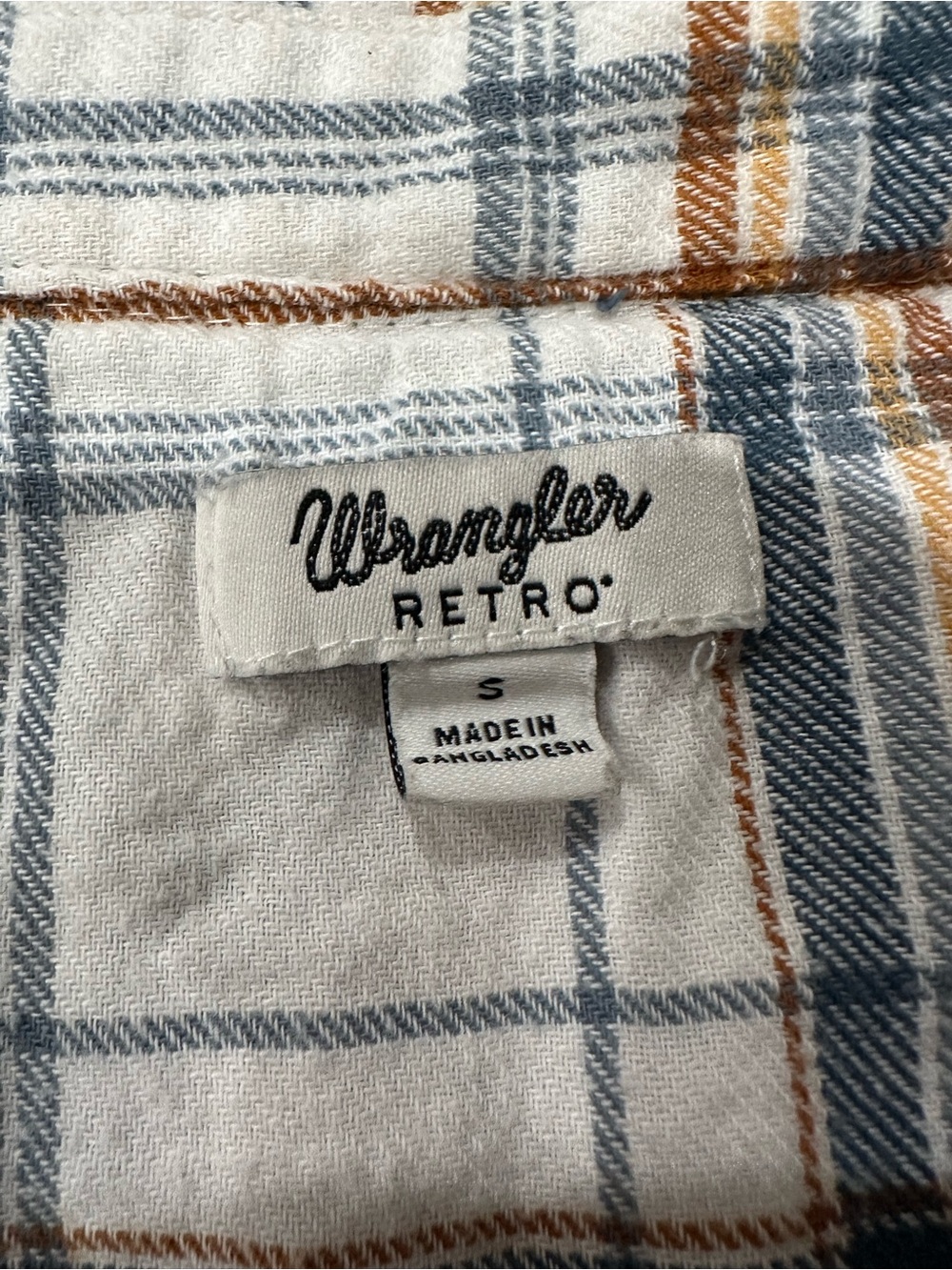 Wrangler Retro Flannel Pearlsnap - Picture 2 of 4
